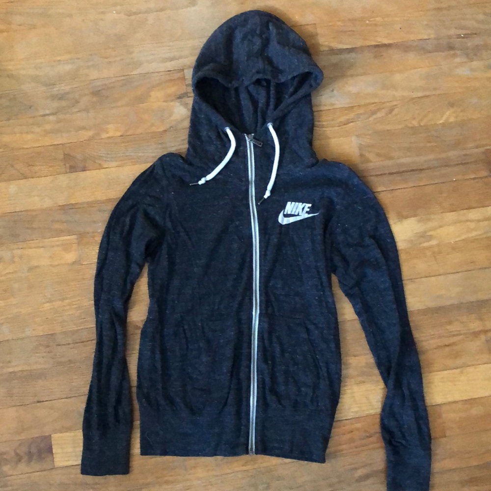 Nike light weight zip up size small